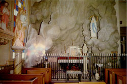Interior St. Martin Church Postcard