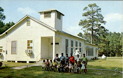 St. Peters Congregational Church Bayou Blue, LA Postcard Postcard