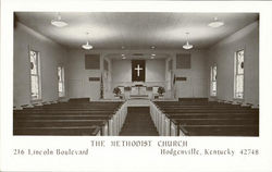 The Methodist Church, 216 Lincoln Boulevard Hodgenville, KY Postcard Postcard