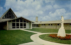 American Martyr's Retreat House Cedar Falls, IA Postcard Postcard