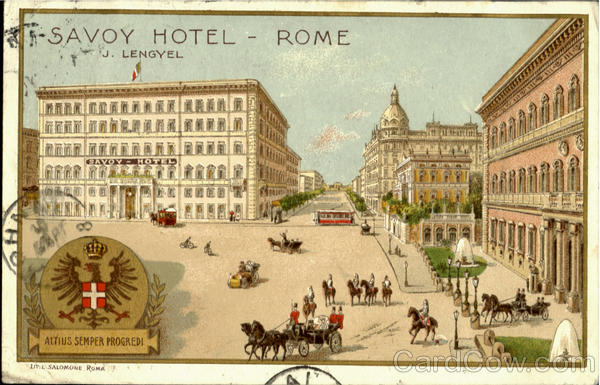 Savoy Hotel Roma Italy