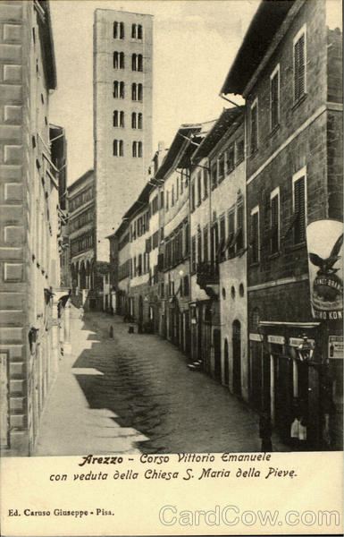 Arezzo - Corso Vittorio Emanuele Italy
