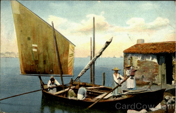 Chinese Family Coming Back Home From Working Italy