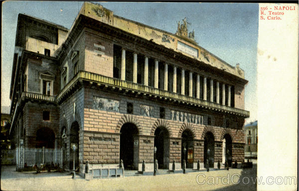 Napoli R. Teatro S. Carlo Italy