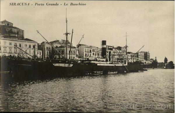 Porto Grande Le Banchine Siracusa Italy