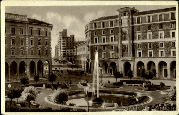 Piazza Umberto I E Via Roma Bologna Italy