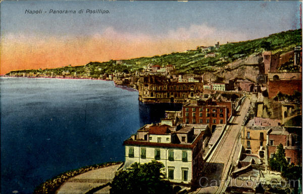 Panorama Di Posillipo Napoli Italy