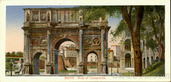 Arco Di Costantino Roma Italy