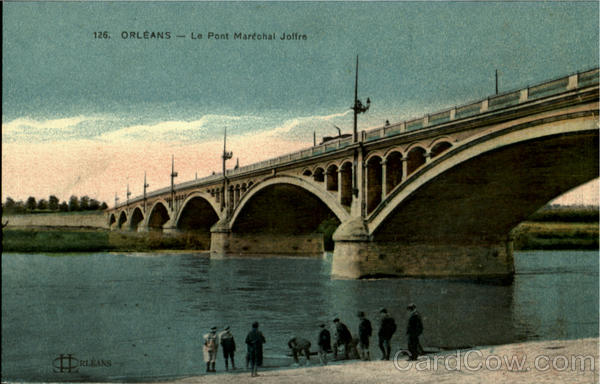 Le Pont Mareohal Joffre Orleans France