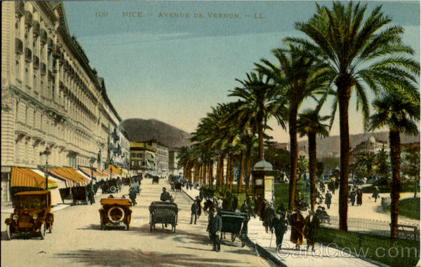 Nice Avenue De Verdun France