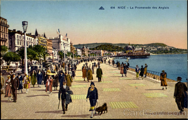 La Promenado Des Anglais Nice France