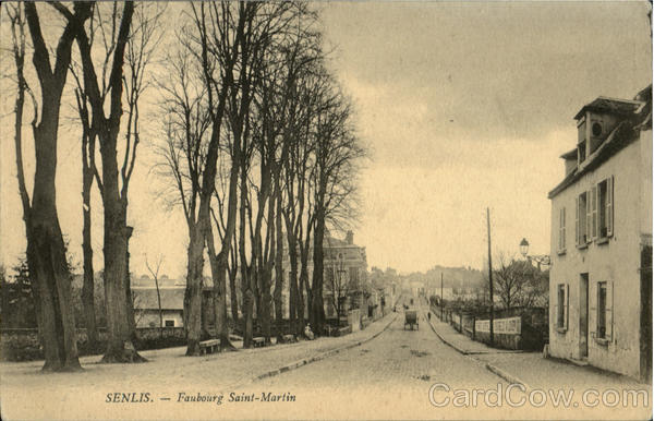 Senlis Faubourg Saint Martin France