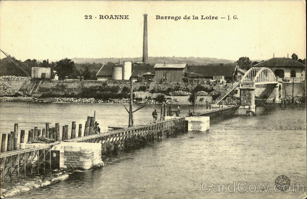 Roanne Barrage De La Loire France