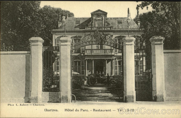 Hotel Du Parc Restaurnat Chartres France