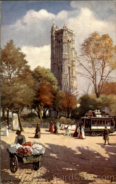 The Tour Saint Jacques Paris France