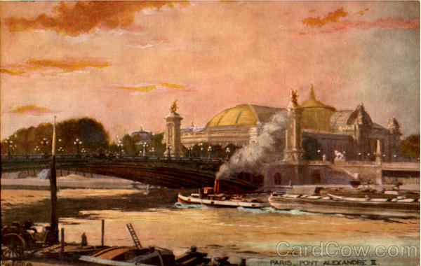 The Pont Alexandre III Paris France