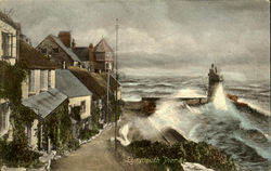 Lynmouth Pier England Devon Postcard Postcard