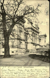 Lund Universitetet Postcard