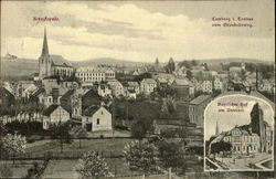German Village Postcard