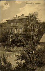 Diez Pensionat V. Bismarck Postcard