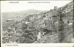 A Bird's Eye View Of The Town Postcard
