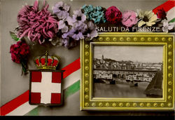Saluti Da Firenze Postcard