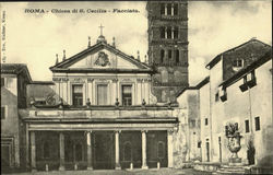 Chiesa Di S. Cecilia Facciata Postcard