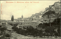 Panorama di Palestrina vednta dal Generale Postcard