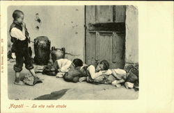La Vita Nelle Strade Napoli, Italy Postcard Postcard