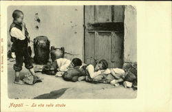 La Vita Nelle Strade Postcard