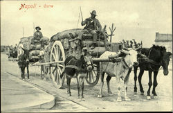 Napoli Carro Postcard