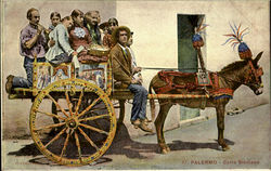 Carro Siciliano Postcard