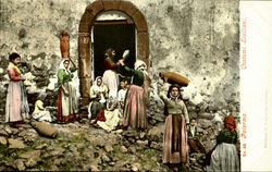 Costumi Siciliani Postcard