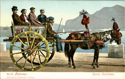 Carro Siciliano Postcard