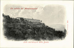 Un Saluto Da Montecassino Postcard