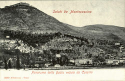 Saluti Da Montecassino Postcard