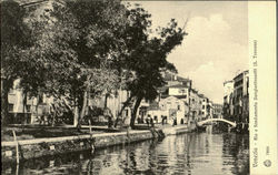 Rio E Fondamenta Sangiantossetti Postcard