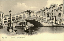 Ponte Di Rialto Postcard