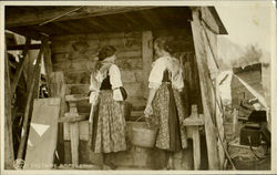 Costume Ampezzano Postcard