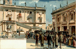 Corteo Nuziale In Campidoglio Postcard