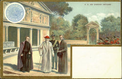 SS Nei Giardini Vaticani Postcard