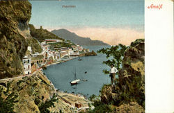Panorama Amalfi, Italy Postcard Postcard