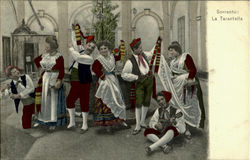 La Tarantella Postcard