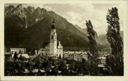 Dobbiaco Con Cima Nove Dei Baranci Postcard