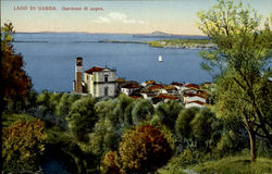 Lago Di Garda Gardone Di Sopra Postcard
