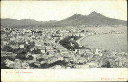 Napoli - Panorama Italy Postcard Postcard