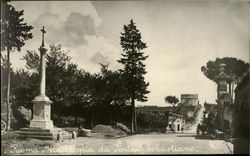 Via Appia Da Torta S. Sebastiano Postcard