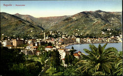 Rapallo - Panorama Postcard