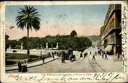 Villa Municipale Gia Nazionale E Riviera di Chiaia Postcard