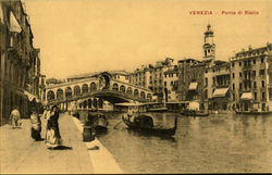 Ponte Di Rialto Postcard